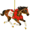 Tree Buddees x Kentucky Derby Official Limited Edition Christmas Ornament Churchill Downs Horse Racing Collectible - Derby Horse